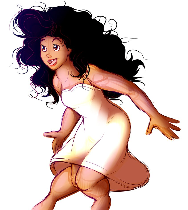 Illustration for article titled People are already drawing fanart of Disney's next princess